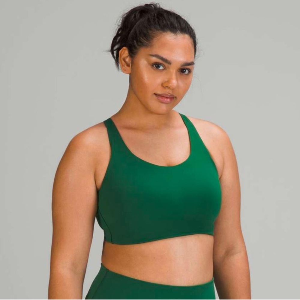 lululemon athletica Everglade Green Sports Bra